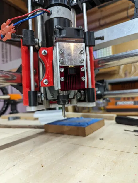 Giá đỡ laser Neje cho trục chính 55mm MPCNC Primo - Image 1