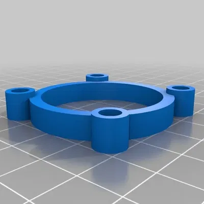 Giá đỡ quạt 40mm gắn từ cho động cơ bước