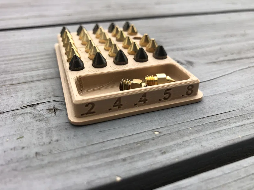 Khay chứa vòi phun MK8 nhỏ gọn cho 30 vòi phun - Image 2