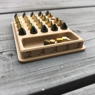 Khay chứa vòi phun MK8 nhỏ gọn cho 30 vòi phun