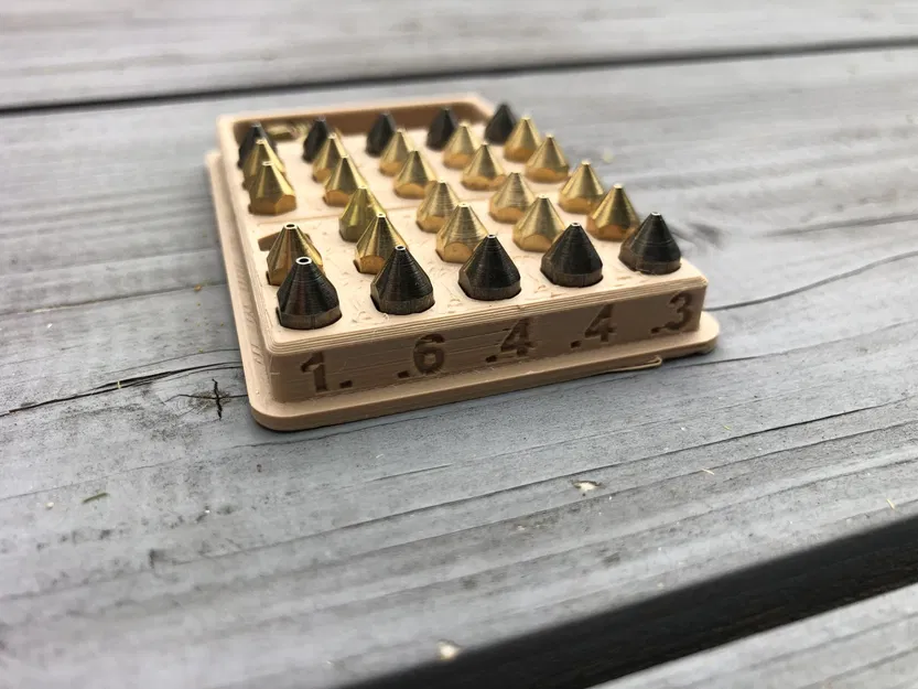 Khay chứa vòi phun MK8 nhỏ gọn cho 30 vòi phun - Image 4