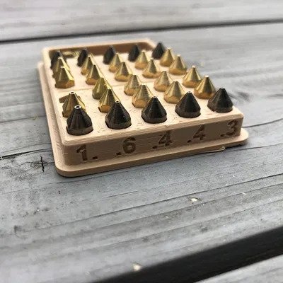 Khay chứa vòi phun MK8 nhỏ gọn cho 30 vòi phun