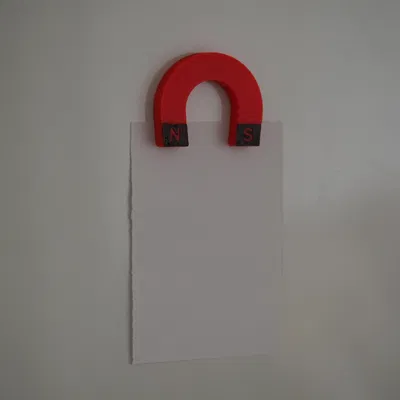 Nam châm giấy tiện lợi treo cửa tủ lạnh