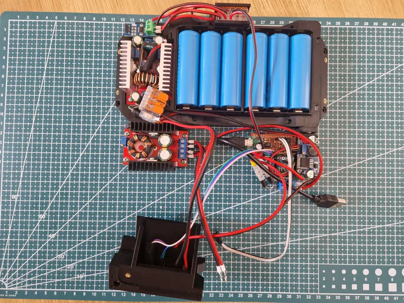 Bộ nguồn pin cho máy in Voron V0.2 với hỗ trợ USB-C - Image 7