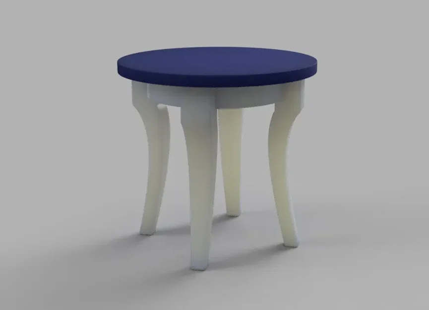 Mô hình bàn phụ cho búp bê trong ngôi nhà búp bê - Image 1