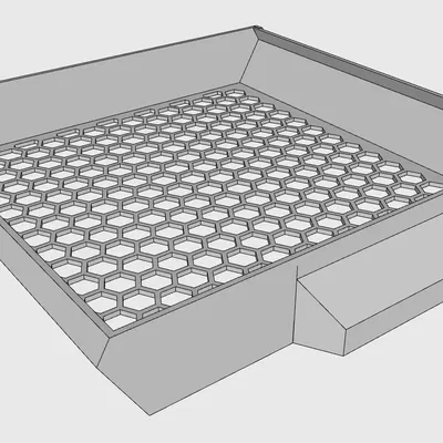 Hộp kéo dưới bàn - Hỗ trợ tự do và chặn