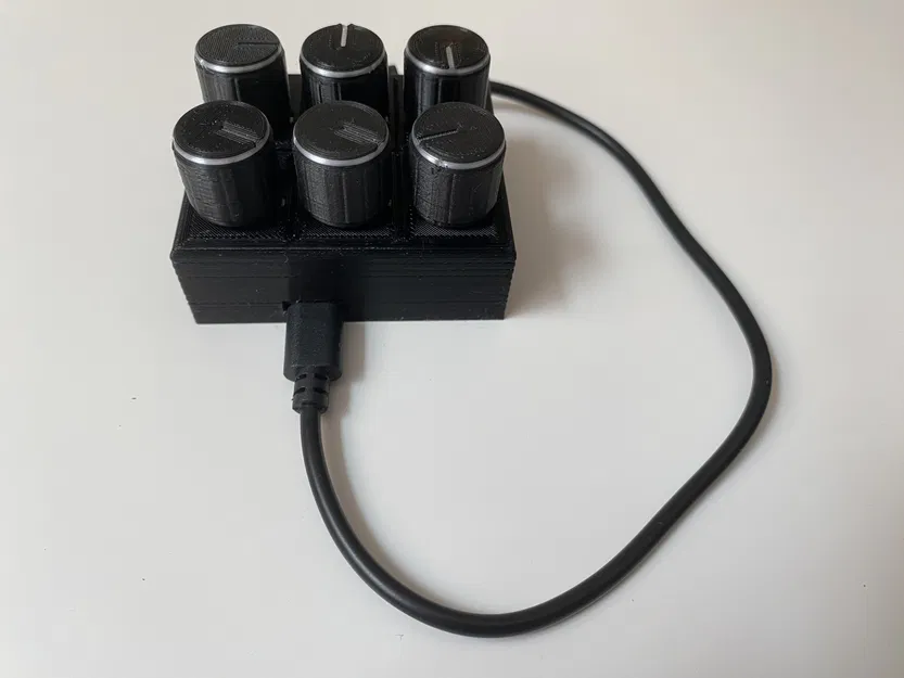 Vỏ mixer âm thanh Deej với núm điều chỉnh và bảng nhãn - Image 6