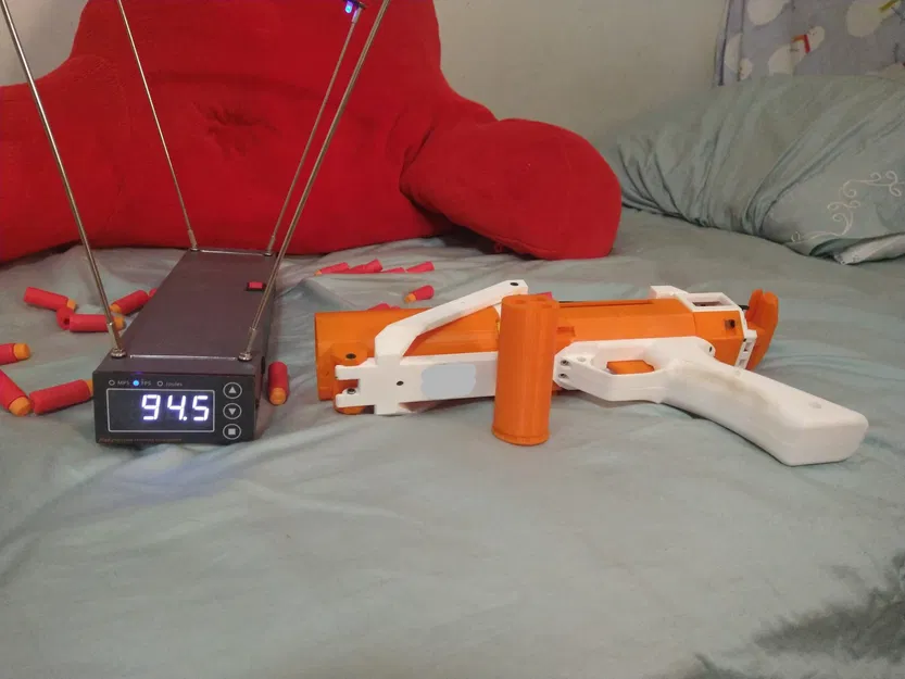 Súng ngắn nerf mạnh mẽ Boom Toob với sillyshells - Image 1