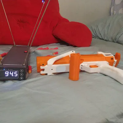 Súng ngắn nerf mạnh mẽ Boom Toob với sillyshells