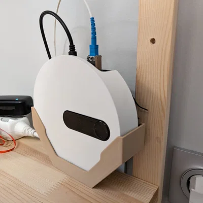 Giá đỡ wifi cho hộp Freebox Pop lắp đặt theo chiều dọc