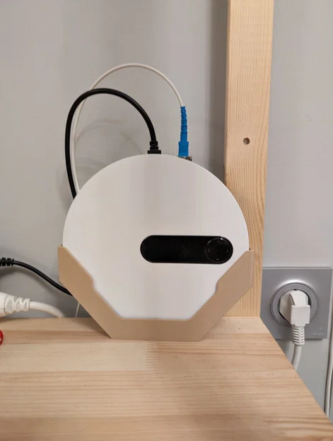Giá đỡ wifi cho hộp Freebox Pop lắp đặt theo chiều dọc - Image 4