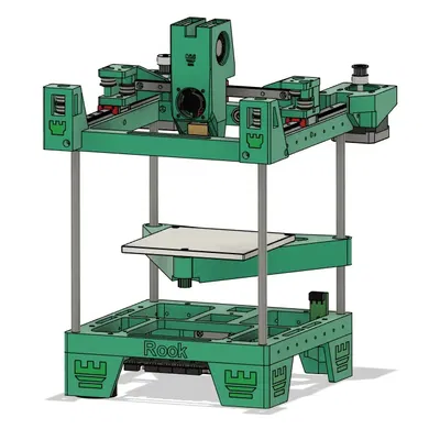Máy in 3D Rook MK1 thân thiện với người mới bắt đầu