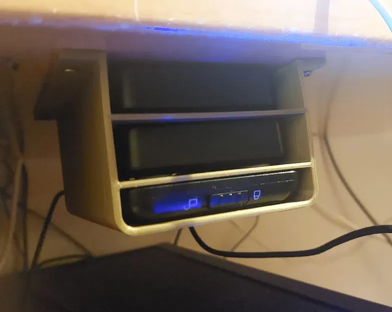 Giá đỡ cho ổ cứng ngoài Toshiba gắn dưới bàn hoặc kệ - Image 1