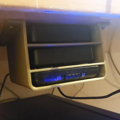 Giá đỡ cho ổ cứng ngoài Toshiba gắn dưới bàn hoặc kệ