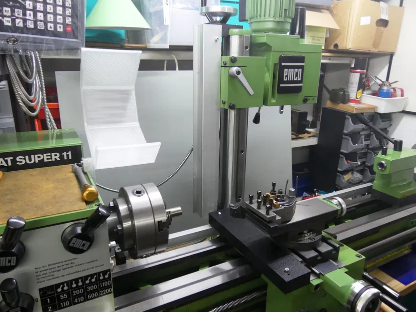 Nắp bảo vệ trục X cho Emco Maximat Super 11 với DRO - Image 1