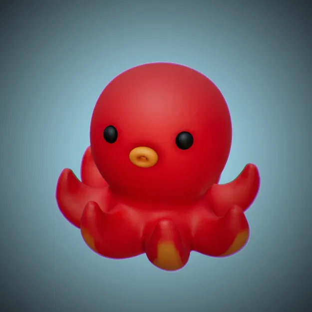 Bạch tuộc nhỏ Poulpi dễ thương trong thiết kế Nomad Sculpt - Image 1