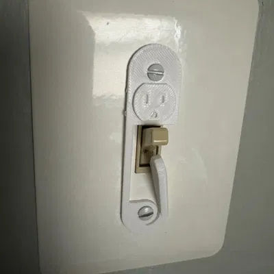 Khóa công tắc ánh sáng với biểu tượng NEMA 5-15 và bàn đầu ...