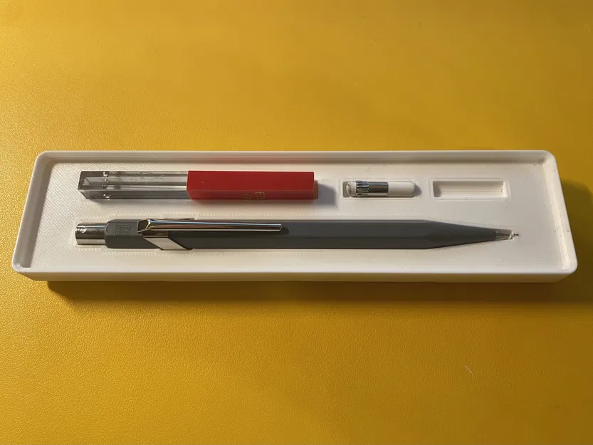 Giá đỡ bút chì Caran d'Ache 849 cho ngăn kéo Gridfinity - Image 1