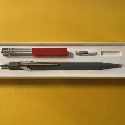 Giá đỡ bút chì Caran d'Ache 849 cho ngăn kéo Gridfinity