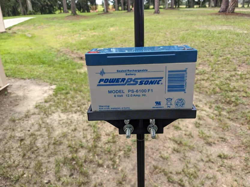 Giá đỡ pin 6V cho bẫy muỗi - Image 1