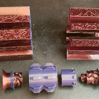 Khối đố ghép hình được phân tích cấu trúc 3D