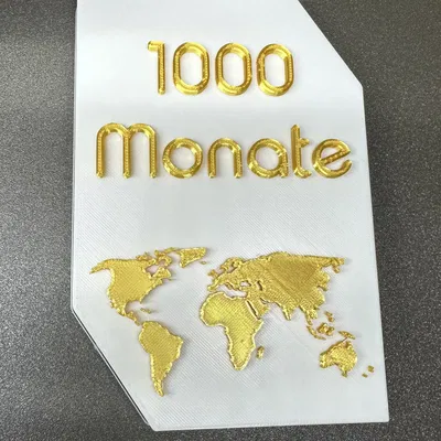 Cúp kỷ niệm 1000 tháng trên trái đất