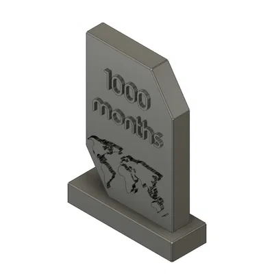 Cúp kỷ niệm 1000 tháng trên trái đất