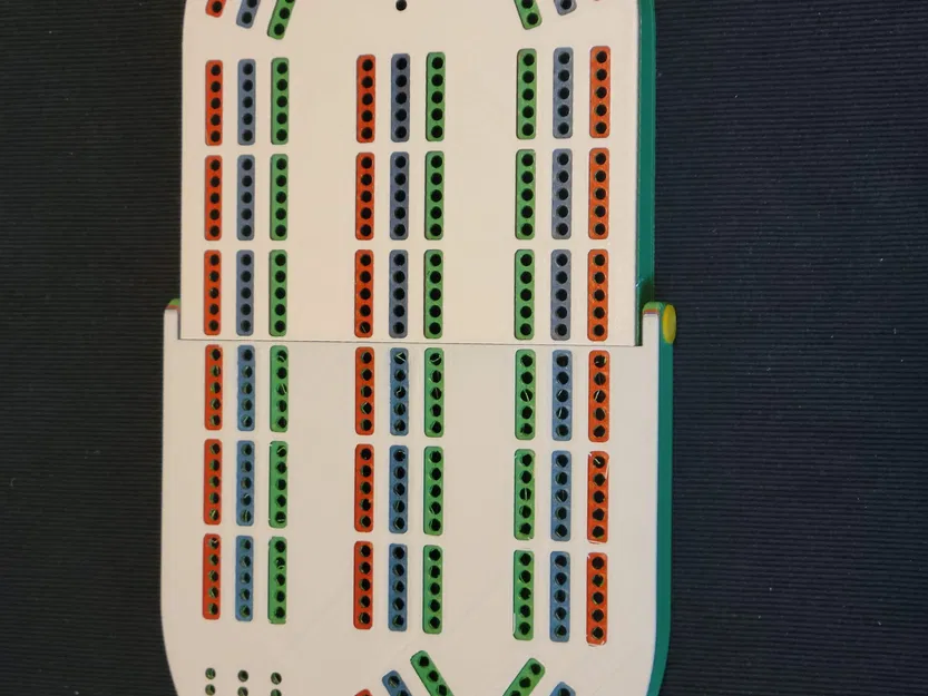 Bàn chơi Cribbage gập cho 3 người chơi - Image 1