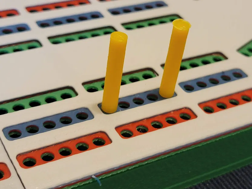 Bàn chơi Cribbage gập cho 3 người chơi - Image 4