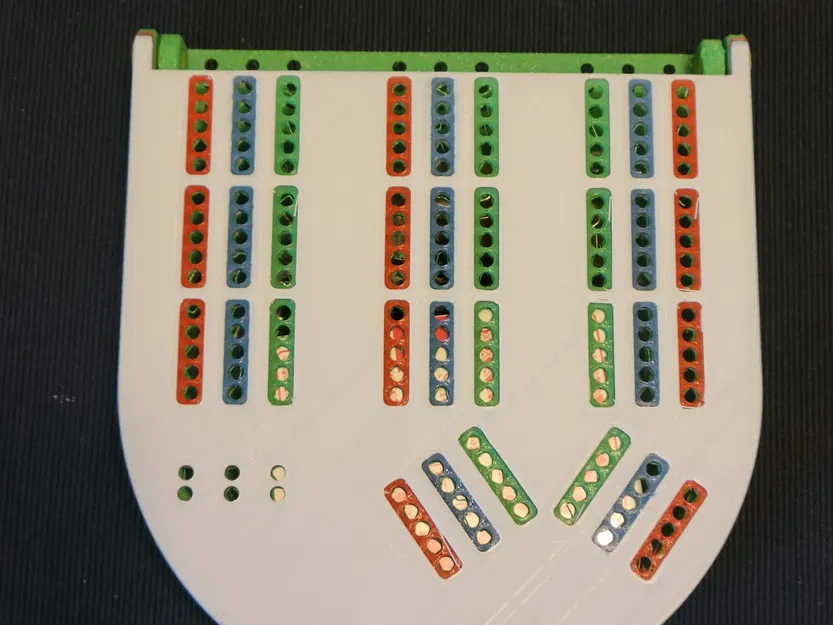 Bàn chơi Cribbage gập cho 3 người chơi - Image 5