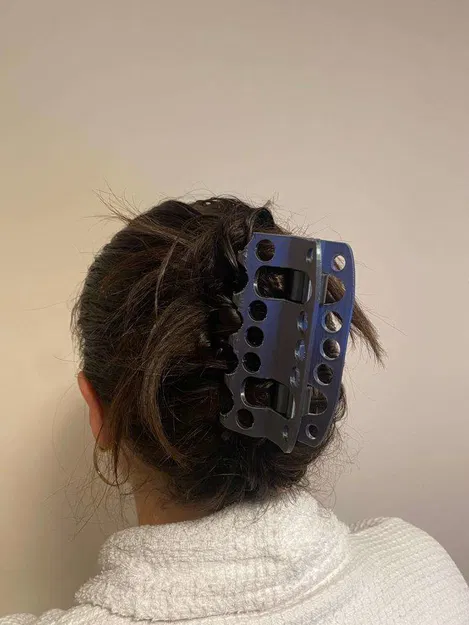 Kẹp tóc in 3D với lò xo từ PLA - Image 1