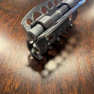 Kẹp tóc in 3D với lò xo từ PLA