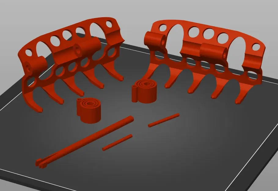 Kẹp tóc in 3D với lò xo từ PLA - Image 4