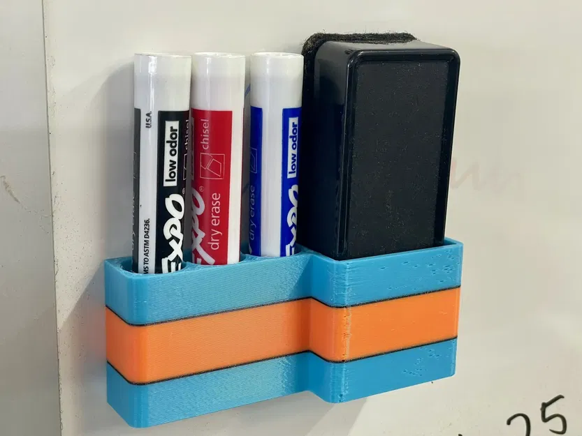 Giá đỡ bảng trắng từ tính cho bút và tẩy - Image 1
