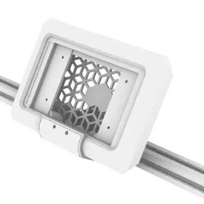 Hộp hiển thị 7 inch cho Raspberry Pi theo phong cách tương lai