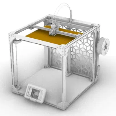 Hộp hiển thị 7 inch cho Raspberry Pi theo phong cách tương lai