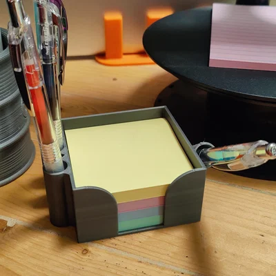 Giá đỡ ghi chú Post-it và bút viết tiện dụng