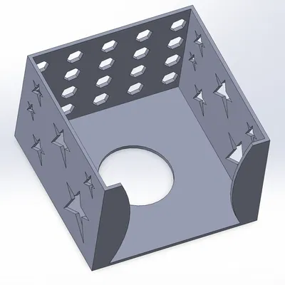 Hộp đựng giấy ghi chú tiện lợi cho văn phòng