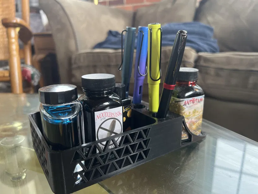 Trạm đổ mực bút máy và tổ chức bàn làm việc - Image 3