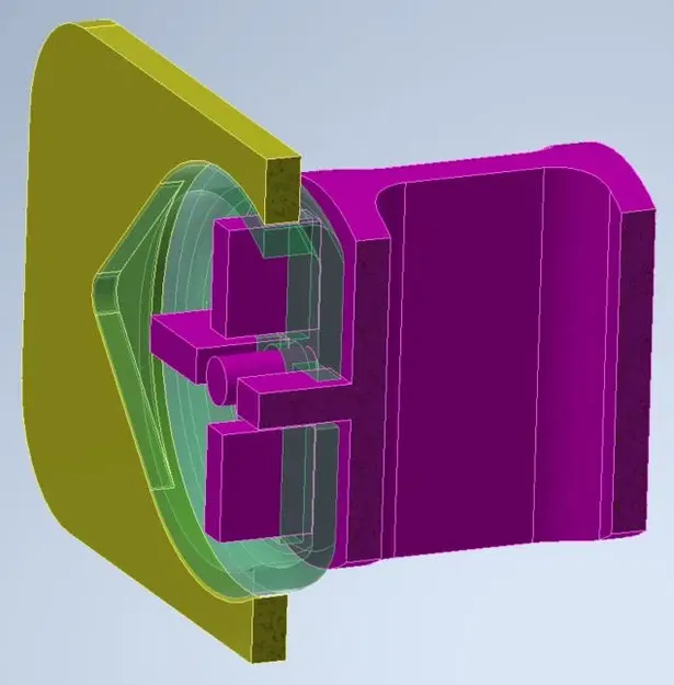 Khóa nguồn cho máy giặt cửa trước - Phiên bản 2 - Image 3