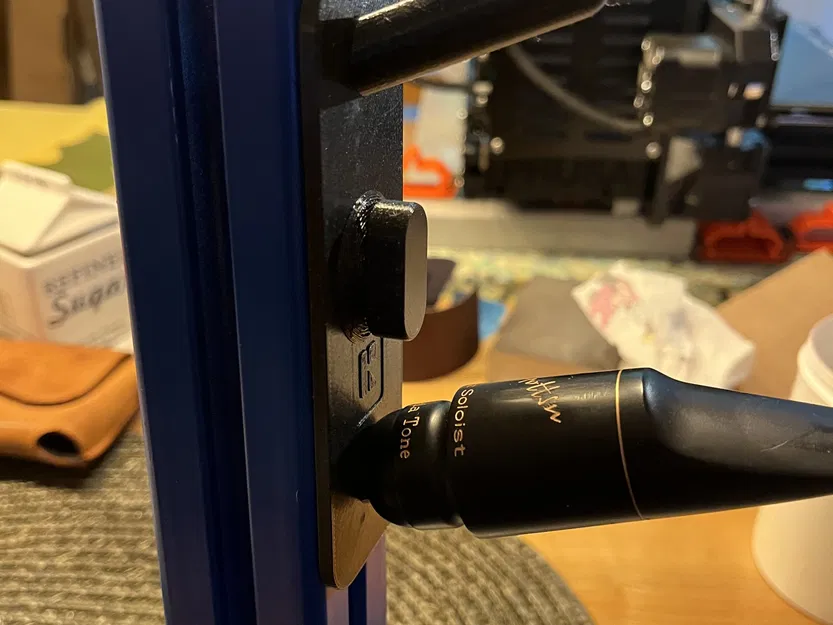 Giá đỡ miệng sax cho profile nhôm 8mm - Image 1