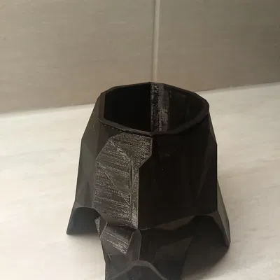 Biến tấu nhân vật Dart Wader phong cách low poly