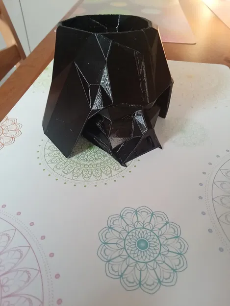 Biến tấu nhân vật Dart Wader phong cách low poly - Image 3