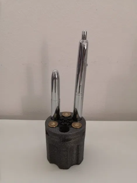 Giá đỡ bút kiểu ống quay súng revolver cho 3/6 bút - Image 1