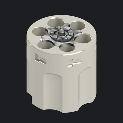 Giá đỡ bút kiểu ống quay súng revolver cho 3/6 bút