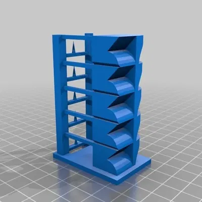 Tháp Kiểm Tra Nhiệt Độ 3D