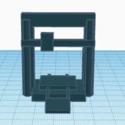 Máy in 3D low poly cho mô hình tabletop