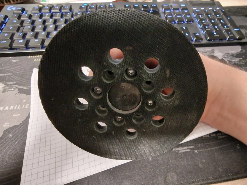 Tay cầm cho đế đánh bóng Bosch 125mm - Image 4