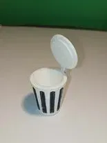 Mô hình móc khóa hình rác độc đáo - Image 2