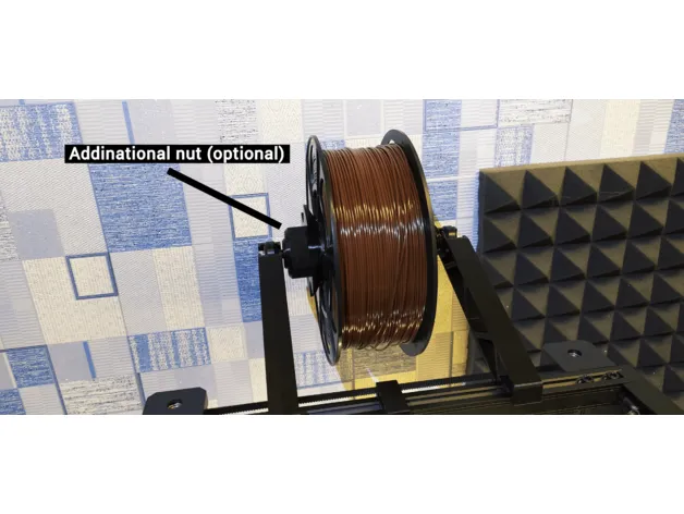 Giá đỡ cuộn filament cho Ender 3 S1 với vòng bi - Image 2
